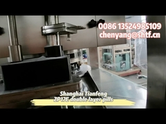 Máquina prensadora de pastillas bicapa ZP15E ZP17E