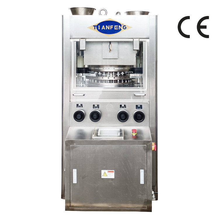 D que equipa la máquina rotatoria automática de la prensa de la tableta de la píldora con la pantalla táctil del PLC 7.5KW