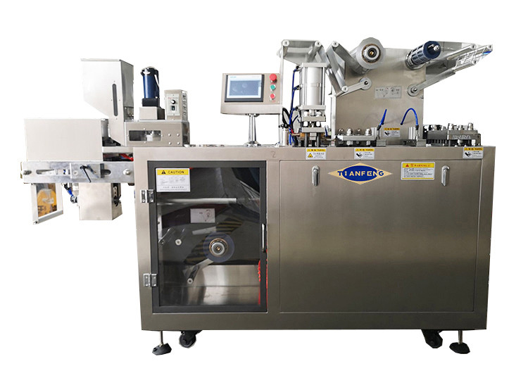 Tipo plano pantalla táctil de DPB150 Ss304 del PLC de la empaquetadora de la ampolla del Aluminio-plástico