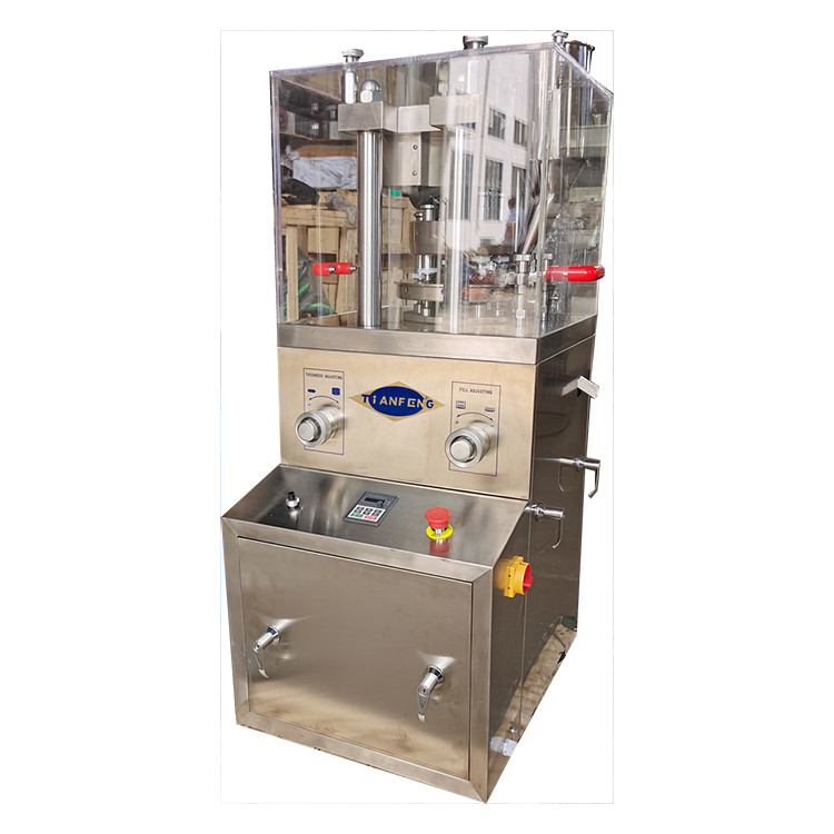GZP - máquina de fabricación de la prensa de la tableta de la píldora de la UE 9 para el laboratorio 12600pcs/Hour 2.2KW