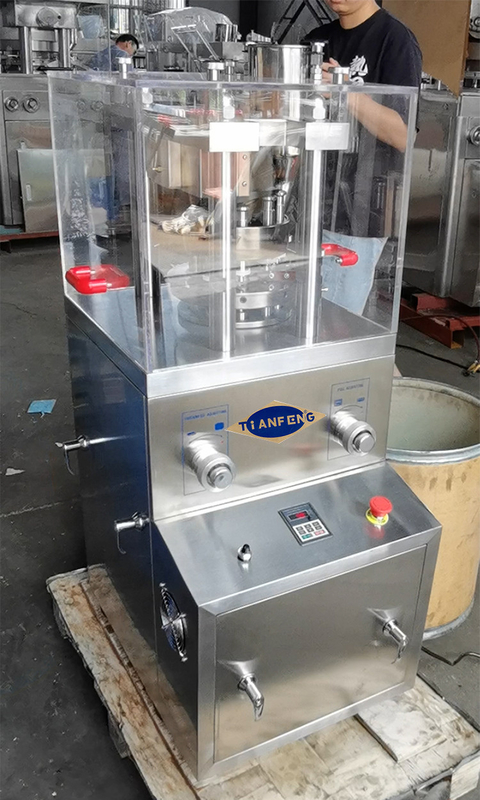 GZP - máquina de fabricación de la prensa de la tableta de la píldora de la UE 9 para el laboratorio 12600pcs/Hour 2.2KW