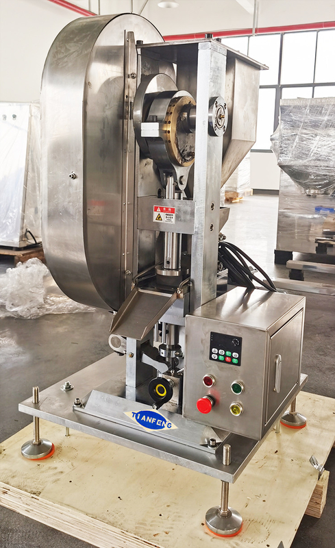 12 máquina de la prensa de la tableta de la píldora del sacador de la presión TDP-120D de la tonelada sola para el laboratorio