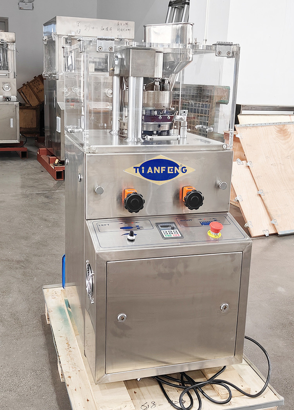 Máquina de fabricación de tabletas personalizada Partes reemplazables Motor de 2,2 kW empacado en caja de madera