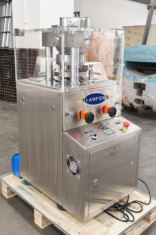 Máquina automática rotativa para presionar tabletas 320kg 600*540*1200mm Para producción en masa