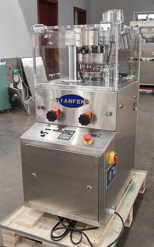 Máquina de fabricación de tabletas personalizada Partes reemplazables Motor de 2,2 kW empacado en caja de madera