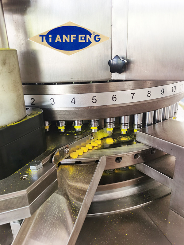Máquina de prensado de píldoras farmacéuticas de alta velocidad con 45 vueltas/minuto