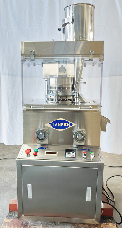 Máquina de fabricación de pastillas de alta velocidad automática rotativa con molde de punción de forma irregular