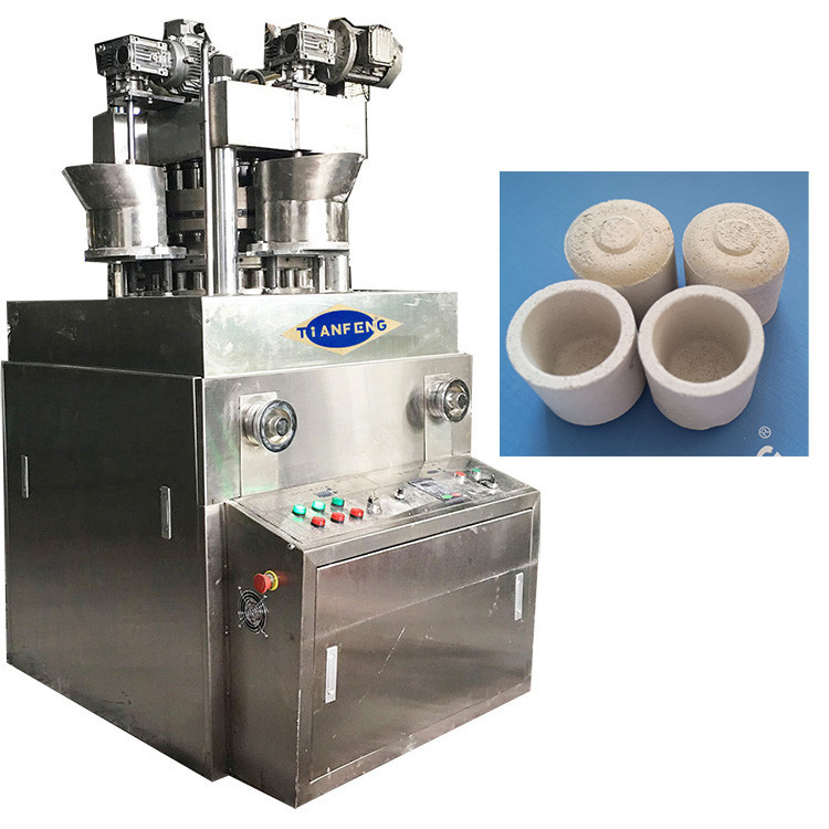 Shanghai Tianfeng Zpw25 Nuevo estudio exclusivo de cerámica de crisol de cubo Presión de la máquina de píldoras de calidad inferior Presión
