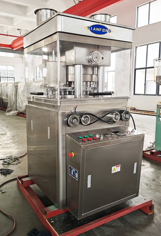 Fuente de energía mecánica Gran máquina de presionar píldoras de cubo para presionar píldoras de 25-40 mm