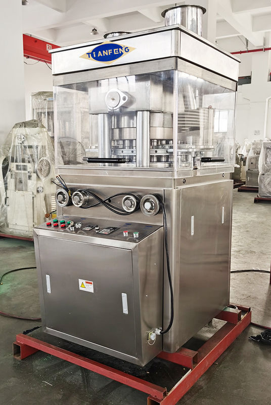 Fuente de energía mecánica Gran máquina de presionar píldoras de cubo para presionar píldoras de 25-40 mm