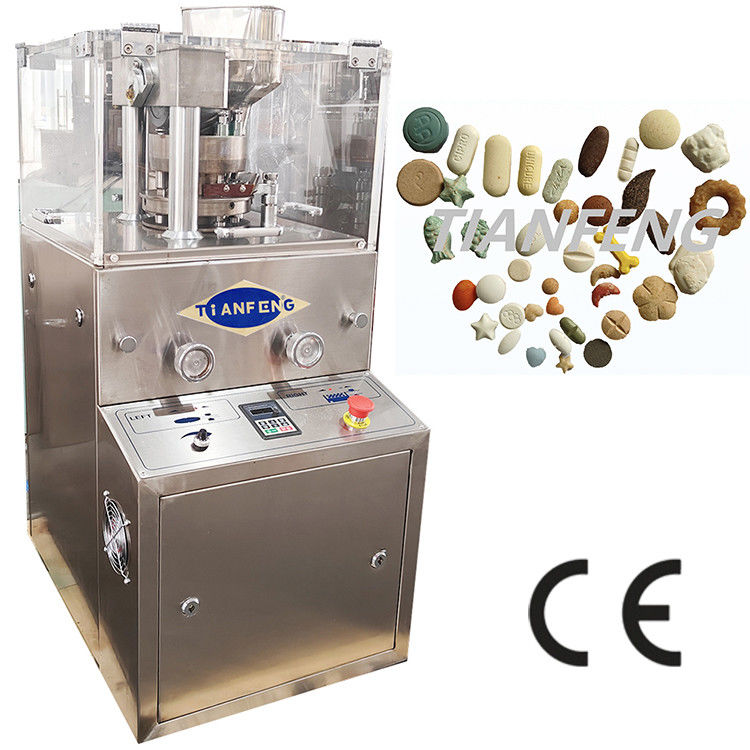 ZP5 Rotary Tablet Press Machine 2.2KW Potencia 900x800x1800mm Para el proceso de fabricación de productos farmacéuticos