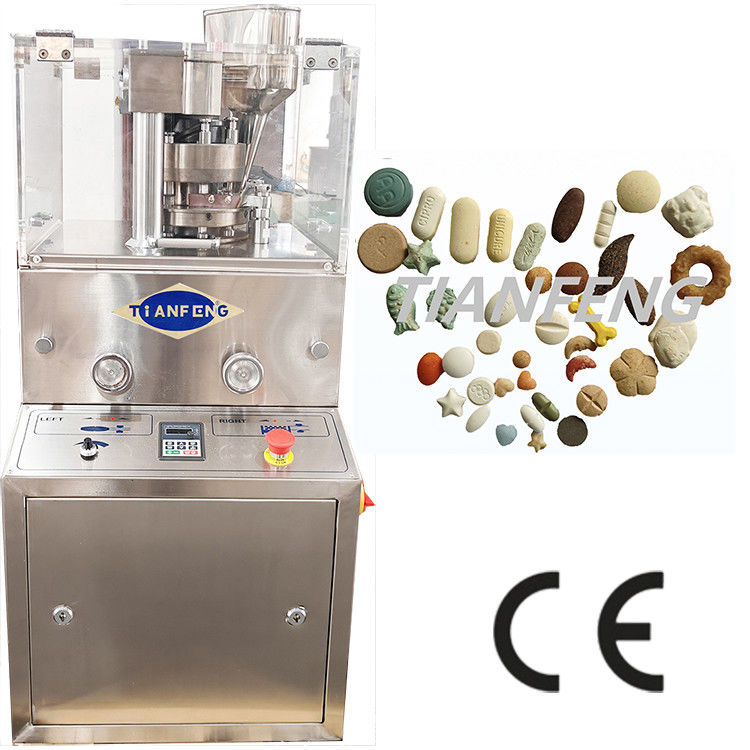 900x800x1800mm Máquina rotativa para presionar tabletas de espesor de 2-6 mm Fuente de alimentación 380V/220V opcional