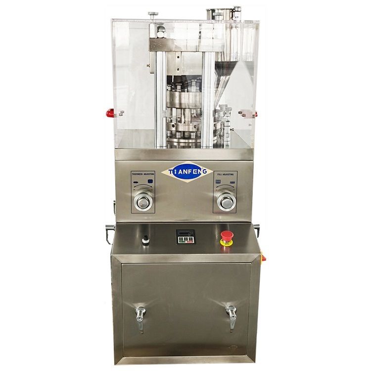 Velocidad de rotación de la torreta 0-30 r/min Máquina de fabricación de tabletas de alcanfor para la producción de pastillas/presas de tabletas