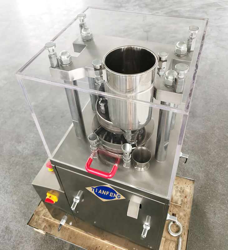 Prensa de tableta industrial con motor de 2.2 KW para tabletas de 6 mm de grosor máximo y tabletas