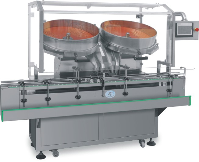 Línea de llenado de botellas de cápsulas de alta velocidad de 380 V con 1 año de garantía para botellas de 60 ml, 80 ml y 100 ml