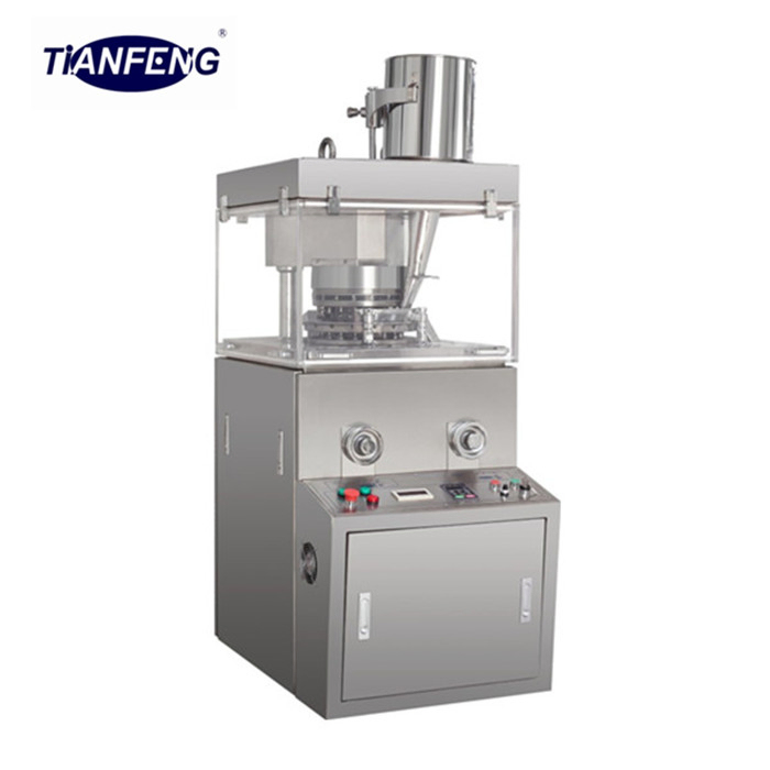 ZP15D Rotary Tablet Press Machine with 15 Dies and 60KN Max Pressure for High Capacity Tablet Production