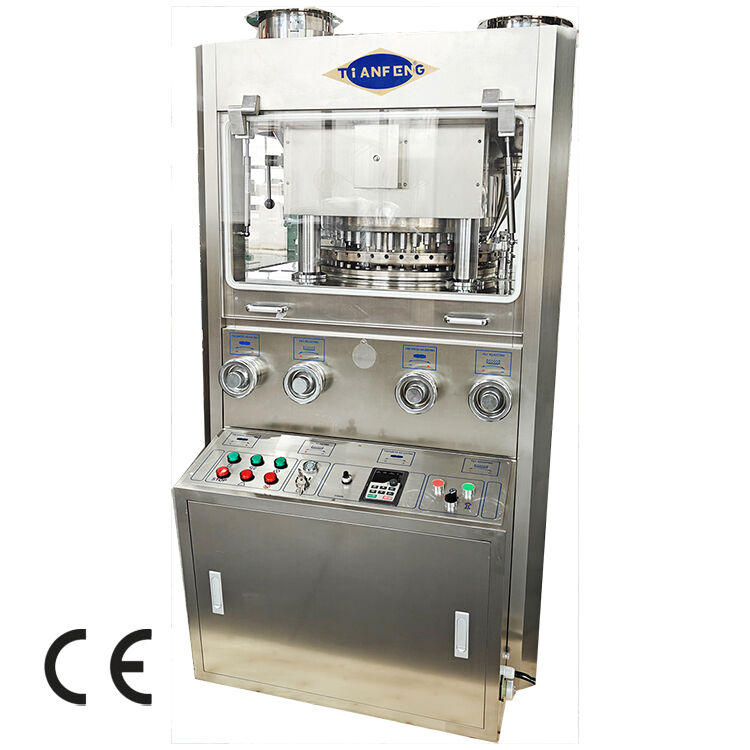 Máquina automática versátil de prensado de pastillas farmacéuticas ZP45 con capacidad para 243.000 tabletas por hora