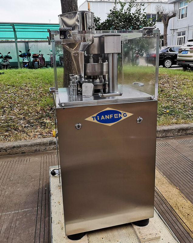 Máquina de fabricación de tabletas personalizada Partes reemplazables Motor de 2,2 kW empacado en caja de madera