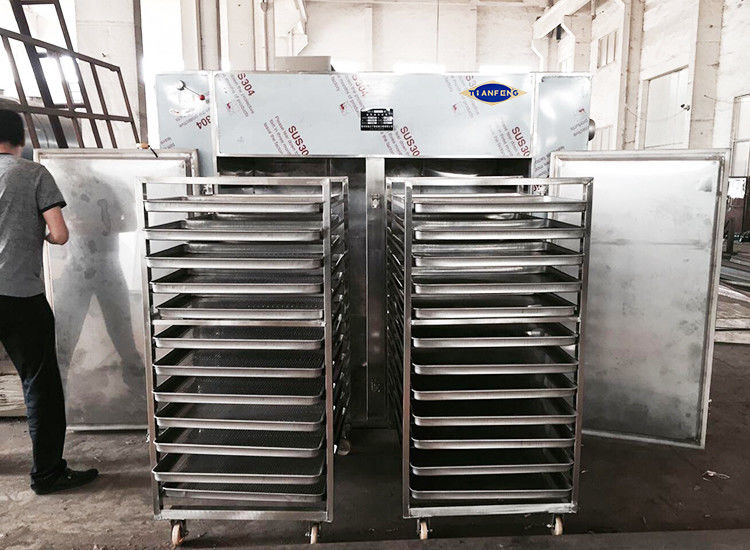 100kg el lote 48 platea 15KW el aire de circulación caliente Oven For Bean Sea Food
