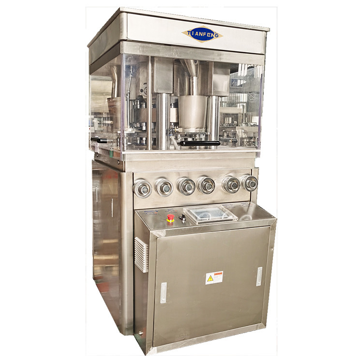 Máquina eléctrica de la compresión de la tableta con el alimentador ZPW23 de la fuerza para tres píldoras de la capa