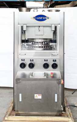 Tipo rotatorio 5.5KW de la máquina farmacéutica automática de la compresión de la tableta de la píldora