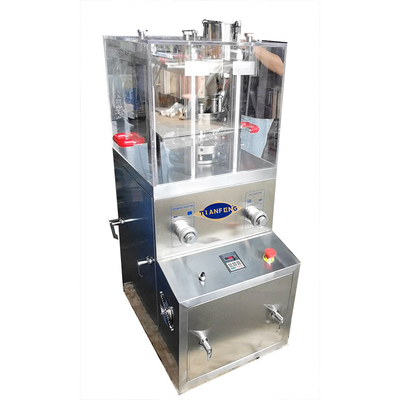 Prensa rotatoria de la tableta de la máquina farmacéutica del laboratorio con el diámetro 20m m de la presión 60KN