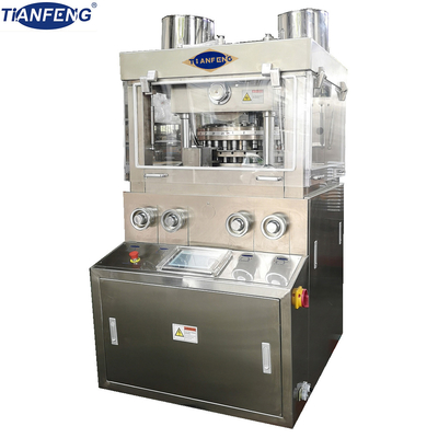 Prensa farmacéutica automática de la píldora de ZPW29 ZPW31 con las PC/hora de la pantalla táctil del PLC 150000