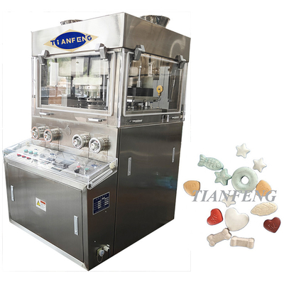 Máquina automática ZPW29 ZPW31 de la prensa de la tableta del cloro rotatorio químico de la píldora de la capa del BI