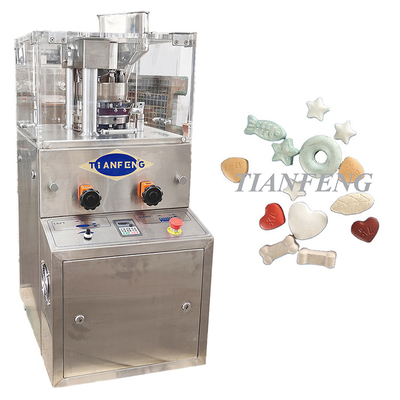 ZP5 ZP7 ZP9 Prensa giratoria de pastillas farmacéuticas 60kN 9000-16200pcs/h)