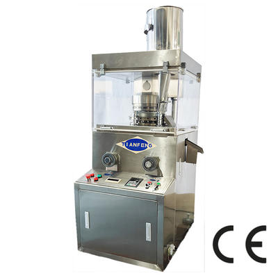 Máquina de prensa de píldoras farmacéuticas de alta capacidad Zpw-17D Prensa rotativa de tabletas de 20 mm de diámetro