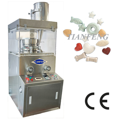 Máquina rotativa de presión única para comprimidos automática continua ZPW15D ZPW17D ZPW19D