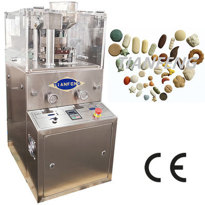 ZP5 Rotary Tablet Press Machine 2.2KW Potencia 900x800x1800mm Para el proceso de fabricación de productos farmacéuticos
