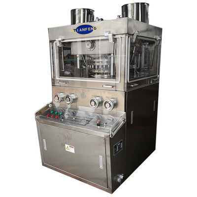 Máquina de Herb Sugar Salt Candy Powder Compression del alcanfor de ZP35D ZP37D ZP41D
