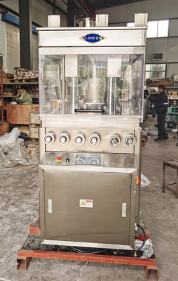 Máquina rotatoria industrial de alta velocidad de la prensa de compresión para el polvo de la tableta 7,5 kilovatios